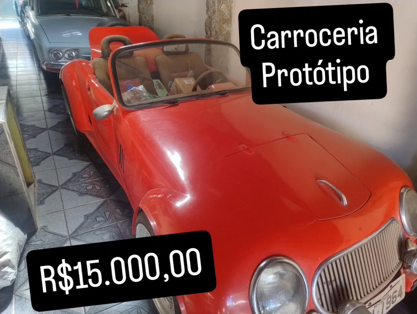 Artesanal Carroceria Protótipo Roadster 1